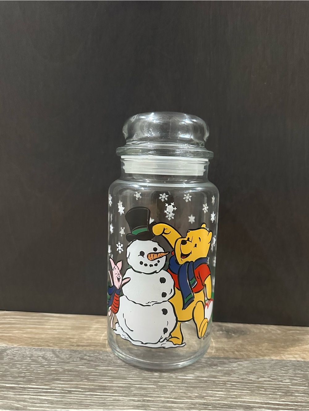 Vintage Anchor Hocking Winnie the Pooh Storage Jar